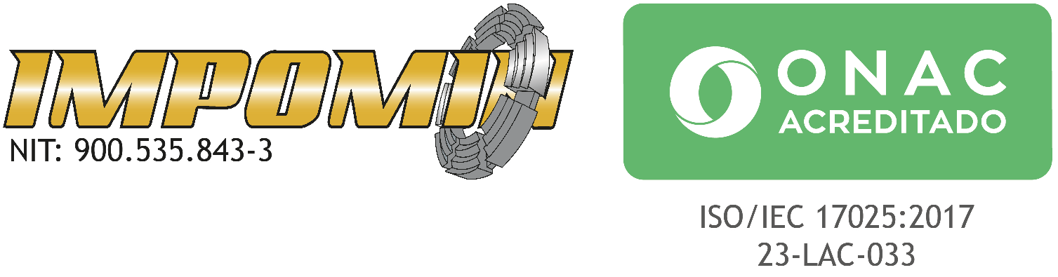 Impomin — ONAC Acreditado ISO/IEC 17025